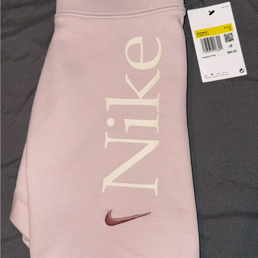Nike Blush Pink Biker Shorts